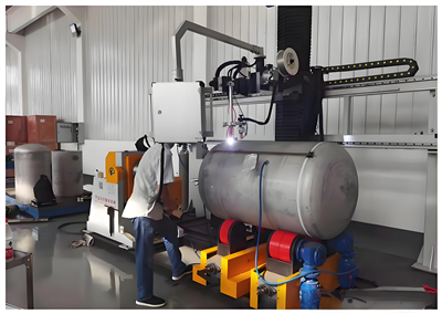 Automatic welding workshop